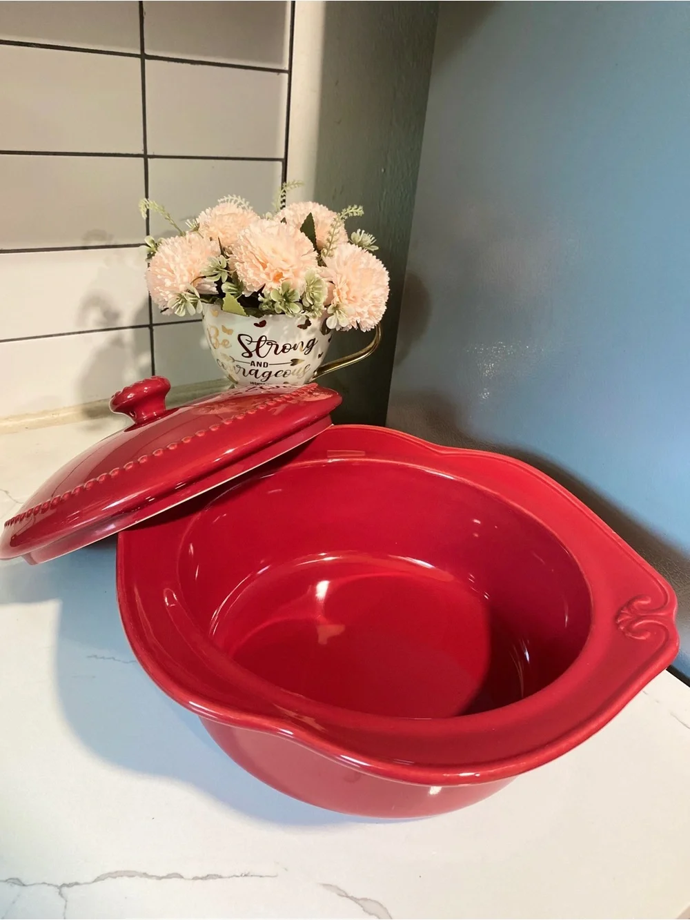 Princess House Red Casserole